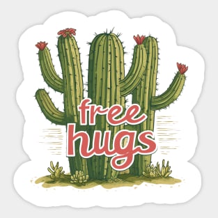 free hugs Sticker